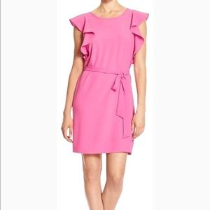 Hot Pink Banana Republic dress